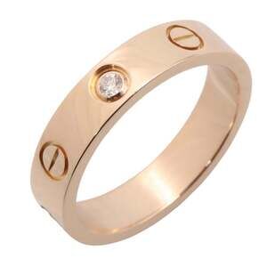 CARTIER Authentic 18k Gold Diamond Love Ring